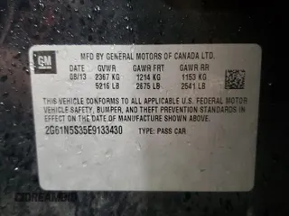 2014 Cadillac XTS Luxury z VIN 2G61N5S35E9133430, wystawiony jako Copart lot #54746235 z przebiegiem 157 544 mil mil oraz Szkoda całkowita • Salvage title. Historia ofert i sprzedaży dostępna na DreamBid. Obrazek 12.