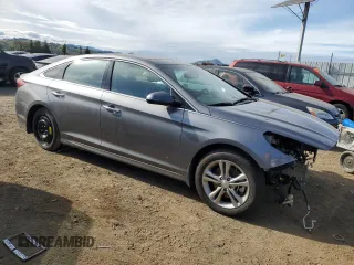 2019 Hyundai Sonata SEL with VIN 5NPE34AFXKH787519, listed as a Copart auction lot 46860055 with 43,511 mi miles and Salvage Title. Bid and sale history available at DreamBid. Image 4.