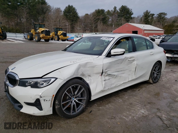2019 BMW 3 Series 330i xDrive with VIN 3MW5R7J50K8B03200, listed as a Copart auction lot 46158365 with 67,827 mi miles and Salvage Title. Bid and sale history available at DreamBid. Image 1.
