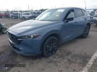 2023 Mazda CX-5 2.5 S Carbon Edition with VIN JM3KFBCM2P0155152, listed as a IAAI auction lot 41501616 with 1 mi miles. Bid and sale history available at carsss.com. Image 2.