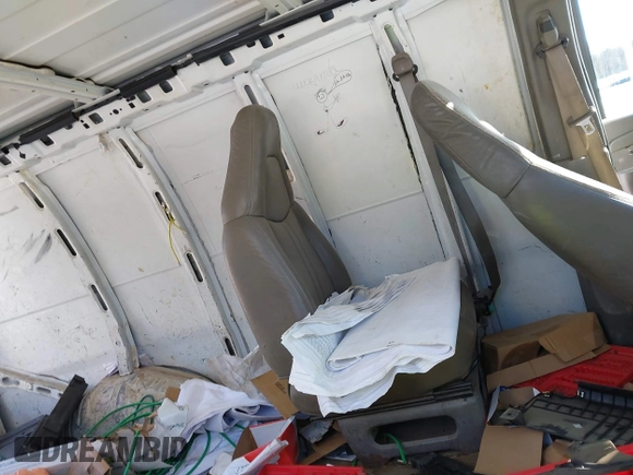2009 Chevrolet Express Cargo with VIN 1GCFG15X091129140, listed as a IAAI auction lot 41273961 with Not provided miles and . Bid and sale history available at DreamBid. Image 8.
