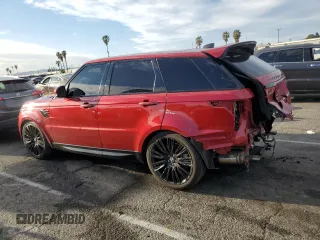 2021 Land Rover Range Rover Sport HSE Silver Edition with VIN SALWR2SU1MA760099, listed as a Copart auction lot 47240725 with 11,281 mi miles and Salvage title. Bid and sale history available at DreamBid. Image 2.