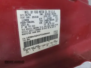 1996 Ford Explorer Eddie Bauer с VIN 1FMDU32XXTZA06644, выставлен на аукционе Copart как лот 52307605 с пробегом 115 945 миль миль и Списание • Salvage title. История ставок и продаж доступна на DreamBid. Изображение 13.