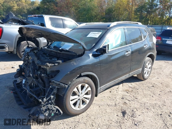 2014 Nissan Rogue SV with VIN 5N1AT2MT8EC793447, listed as a IAAI auction lot 37800482 with 165,659 mi miles and . Bid and sale history available at DreamBid. Image 2.