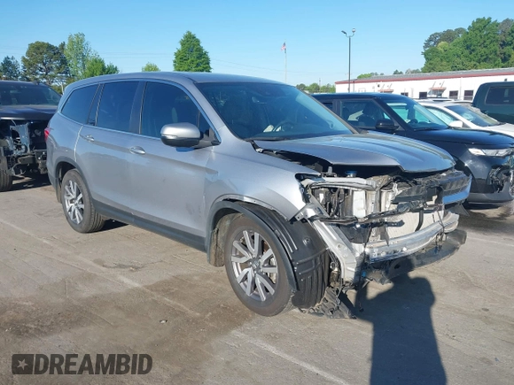 2020 Honda Pilot EX-L z VIN 5FNYF5H51LB016163, wystawiony jako IAAI lot #42030430 z przebiegiem 65 383 mil mil oraz . Historia ofert i sprzedaży dostępna na DreamBid. Obrazek 1.