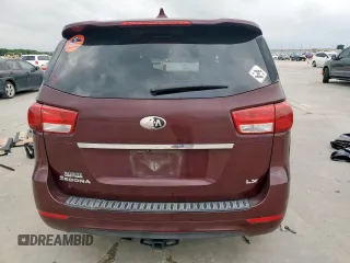 2018 Kia Sedona LX with VIN KNDMB5C12J6379188, listed as a Copart auction lot 55033455 with 118,077 mi miles and Salvage Title. Bid and sale history available at DreamBid. Image 6.