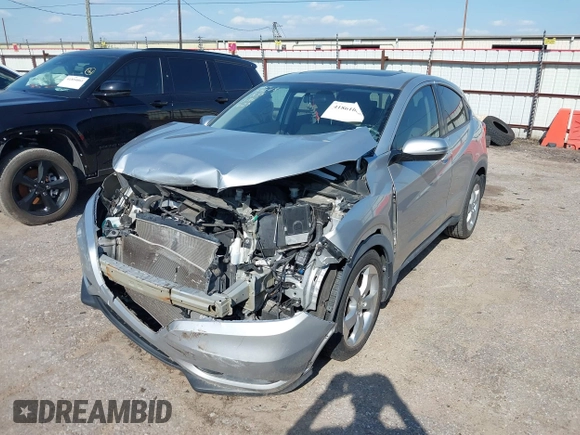 2016 Honda HR-V EX with VIN 3CZRU5H59GM744027, listed as a IAAI auction lot 41861057 with 60,454 mi miles. Bid and sale history available at carsss.com. Image 19.