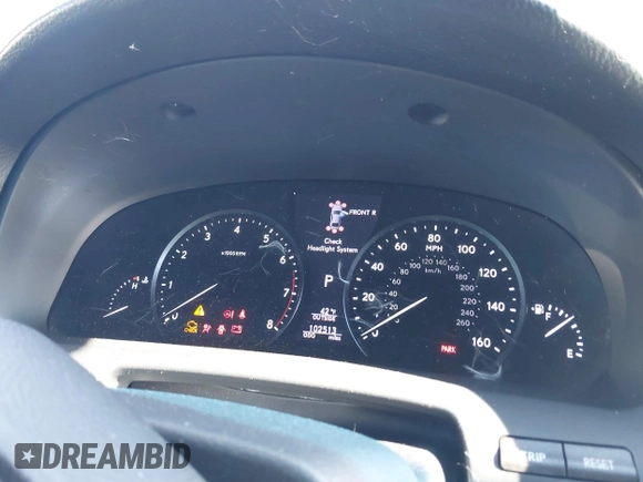 2017 Lexus LS with VIN JTHBL5EF3H5145489, listed as a IAAI auction lot 41001274 with 102,513 mi miles. Bid and sale history available at carsss.com. Image 15.