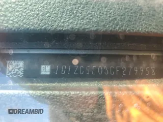 2012 Chevrolet Malibu 1LT with VIN 1G1ZC5E03CF279958, listed as a Copart auction lot 45848145 with 186,982 mi miles and Salvage Title. Bid and sale history available at DreamBid. Image 14.