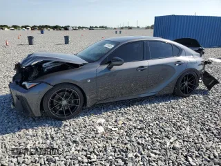 2022 Lexus IS 350 F Sport z VIN JTHGZ1B2XN5053046, wystawiony jako Copart lot #57384665 z przebiegiem 36 080 mil mil oraz Szkoda całkowita • Salvage title. Historia ofert i sprzedaży dostępna na DreamBid. Obrazek 1.