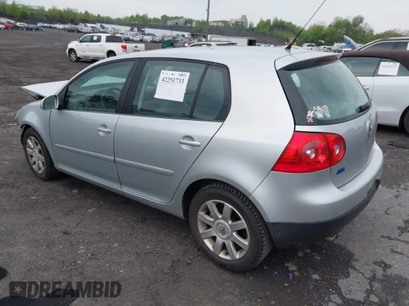 2007 Volkswagen Rabbit z VIN WVWDR71K67W044642, wystawiony jako IAAI lot #42251733 z przebiegiem 84 092 mil mil oraz . Historia ofert i sprzedaży dostępna na DreamBid. Obrazek 3.