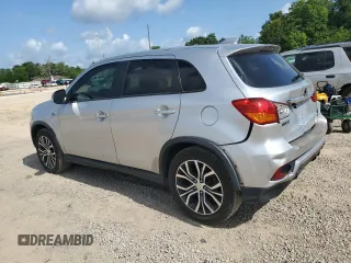 2019 Mitsubishi Outlander ES with VIN JA4AP3AU2KU006858, listed as a Copart auction lot 60683735 with 106,650 mi miles and Salvage title. Bid and sale history available at DreamBid. Image 2.