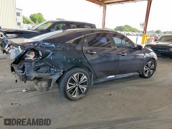 2018 Honda Civic EX-L z VIN 2HGFC1F89JH643112, wystawiony jako Copart lot #58822135 z przebiegiem 113 565 mil mil oraz Czysty tytuł • Clean title. Historia ofert i sprzedaży dostępna na DreamBid. Obrazek 3.