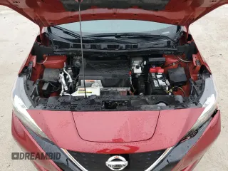 2022 Nissan LEAF SV Plus with VIN 1N4BZ1CV9NC562518, listed as a Copart auction lot 44903875 with 33,371 mi miles and Salvage Title. Bid and sale history available at DreamBid. Image 12.