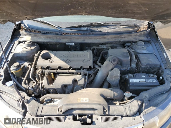2013 Kia Forte EX with VIN KNAFU4A20D5718188, listed as a Copart auction lot 64988374 with 193,026 mi miles and Salvage Title. Bid and sale history available at carsss.com. Image 12.