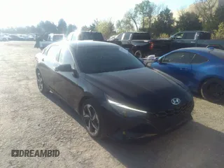 2023 Hyundai Elantra SEL with VIN KMHLS4AG1PU424103, listed as a IAAI auction lot 39127549 with 9,355 mi miles and . Bid and sale history available at DreamBid. Image 1.