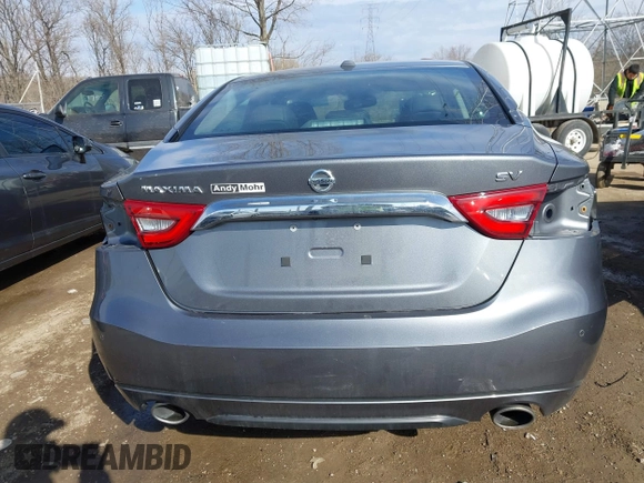2016 Nissan Maxima SV z VIN 1N4AA6AP5GC412767, wystawiony jako IAAI lot #41650129 z przebiegiem 83 521 mil mil oraz . Historia ofert i sprzedaży dostępna na DreamBid. Obrazek 17.