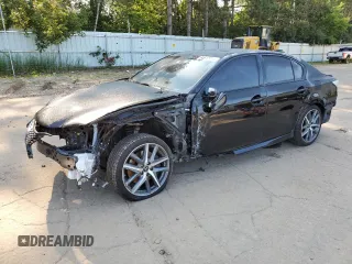 2019 Lexus GS with VIN JTHCZ1BL8KA010853, listed as a Copart auction lot 64617484 with 54,982 mi miles and Salvage Title. Bid and sale history available at carsss.com. Image 1.