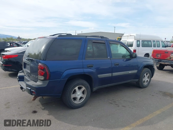 2004 Chevrolet TrailBlazer LS with VIN 1GNDT13S842316663, listed as a IAAI auction lot 42105256 with 146,385 mi miles. Bid and sale history available at carsss.com. Image 4.