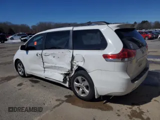 2014 Toyota Sienna LE AAS with VIN 5TDKK3DC2ES473234, listed as a Copart auction lot 45883065 with 109,243 mi miles and Clean Title. Bid and sale history available at DreamBid. Image 2.