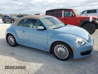 2015 Volkswagen Beetle 1.8T with VIN 3VW517AT6FM800888, listed as a Copart auction lot 76752664 with Not provided miles and Salvage title. Bid and sale history available at DreamBid. Image 4.