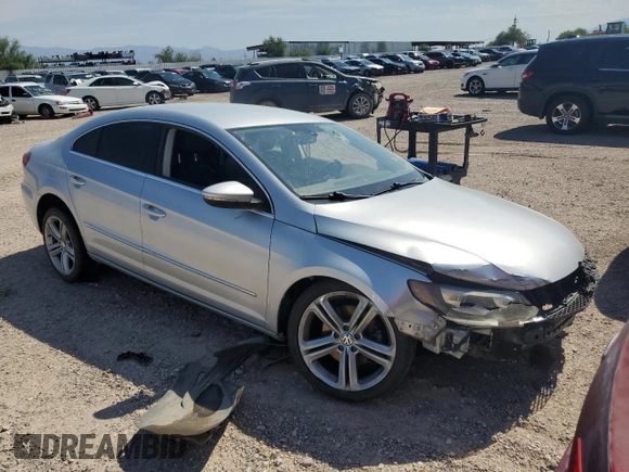 2013 Volkswagen CC R-Line with VIN WVWBP7AN4DE536806, listed as a Copart auction lot 62652884 with 160,837 mi miles and Salvage Title. Bid and sale history available at carsss.com. Image 4.