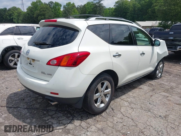 2010 Nissan Murano SL z VIN JN8AZ1MW0AW130023, wystawiony jako IAAI lot #42266242 z przebiegiem 185 074 mil mil oraz . Historia ofert i sprzedaży dostępna na DreamBid. Obrazek 4.