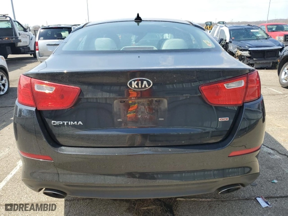2015 Kia Optima LX with VIN KNAGM4A77F5658414, listed as a Copart auction lot 51120545 with 132,596 mi miles and Clean Title. Bid and sale history available at carsss.com. Image 6.
