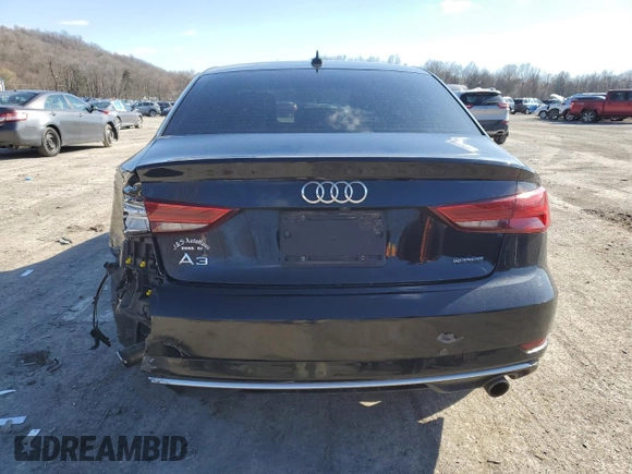 2019 Audi A3 Sedan Premium with VIN WAUBEGFF4KA116777, listed as a Copart auction lot 49246265 with 90,438 mi miles and Salvage Title. Bid and sale history available at carsss.com. Image 6.