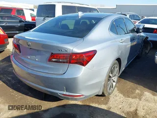 2016 Acura TLX V6 Tech with VIN 19UUB2F58GA004359, listed as a IAAI auction lot 41109369 with 109,711 mi miles. Bid and sale history available at carsss.com. Image 4.