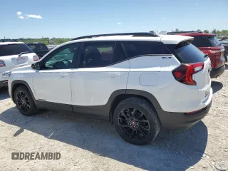 2024 GMC Terrain SLE with VIN 3GKALMEG1RL155895, listed as a Copart auction lot 57607755 with 9,878 mi miles and Salvage title. Bid and sale history available at DreamBid. Image 2.
