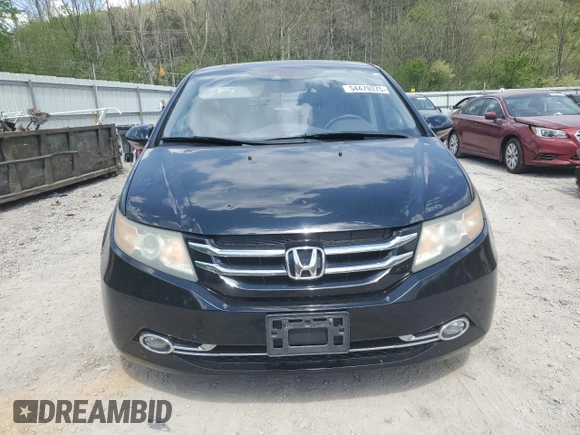 2016 Honda Odyssey Touring Elite with VIN 5FNRL5H97GB038917, listed as a Copart auction lot 54479375 with 165,432 mi miles and Salvage Title. Bid and sale history available at DreamBid. Image 5.