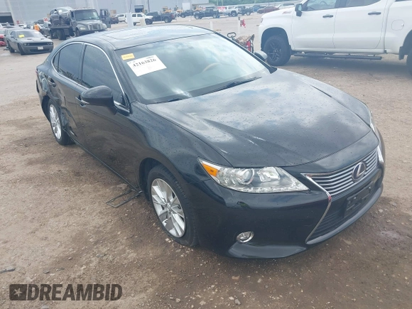 2014 Lexus ES 300h with VIN JTHBW1GG3E2049722, listed as a IAAI auction lot 42163826 with 165,656 mi miles and . Bid and sale history available at DreamBid. Image 1.