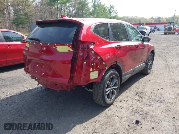 2022 Honda CR-V EX z VIN 2HKRW2H51NH658552, wystawiony jako IAAI lot #42116114 z przebiegiem 12 161 mil mil oraz . Historia ofert i sprzedaży dostępna na DreamBid. Obrazek 4.