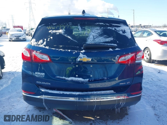 2021 Chevrolet Equinox LT z VIN 3GNAXUEV3ML384478, wystawiony jako IAAI lot #41619576 z przebiegiem 34 176 mil mil oraz . Historia ofert i sprzedaży dostępna na DreamBid. Obrazek 16.