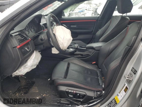 2015 BMW 4 Series 435i xDrive with VIN WBA4B3C51FD670241, listed as a Copart auction lot 41464845 with 81,780 mi miles and Salvage Title. Bid and sale history available at DreamBid. Image 7.