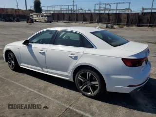 2017 Audi A4 Premium Plus with VIN WAULNAF47HN022894, listed as a Copart auction lot 46657725 with 136,691 mi miles and Salvage Title. Bid and sale history available at carsss.com. Image 2.