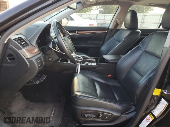 2014 Lexus GS 350 with VIN JTHCE1BL0E5020348, listed as a Copart auction lot 59482125 with 78,384 mi miles and Salvage title. Bid and sale history available at DreamBid. Image 7.