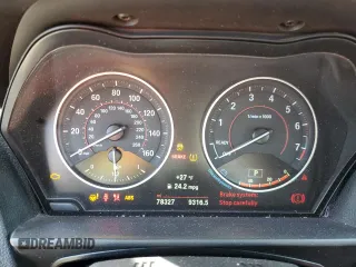 2016 BMW 2 Series 228i xDrive with VIN WBA1L9C57GV767345, listed as a Copart auction lot 45226505 with 78,327 mi miles and Salvage Title. Bid and sale history available at carsss.com. Image 9.