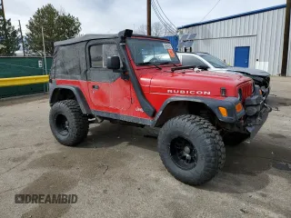 2004 Jeep Wrangler Rubicon with VIN 1J4FA69S74P784117, listed as a Copart auction lot 49984625 with 0 mi miles and Non Repairable. Bid and sale history available at carsss.com. Image 4.