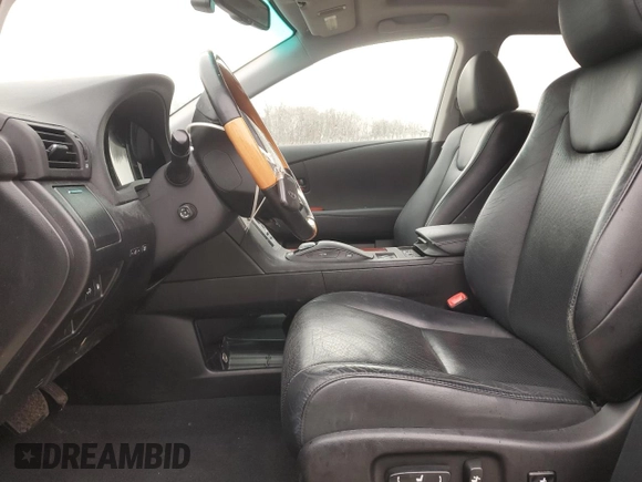 2011 Lexus RX 350 with VIN 2T2BK1BA4BC120175, listed as a Copart auction lot 46922485 with 115,578 mi miles and Salvage title. Bid and sale history available at DreamBid. Image 7.