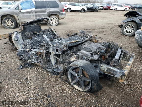 2007 Chevrolet Corvette with VIN 1G1YY26U875100922, listed as a Copart auction lot 43825715 with 0 mi miles and Salvage Title. Bid and sale history available at carsss.com. Image 4.