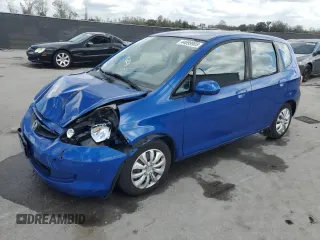 2008 Honda Fit z VIN JHMGD38478S000636, wystawiony jako Copart lot #44699905 z przebiegiem 154 107 mil mil oraz Szkoda całkowita • Salvage title. Historia ofert i sprzedaży dostępna na DreamBid. Obrazek 1.