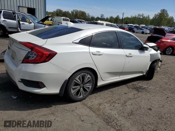 2016 Honda Civic EX-L with VIN 19XFC1F79GE204714, listed as a Copart auction lot 53377405 with 122,309 mi miles and Salvage title. Bid and sale history available at DreamBid. Image 3.