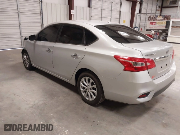 2019 Nissan Sentra SV with VIN 3N1AB7AP9KY427322, listed as a IAAI auction lot 41609080 with 125,408 mi miles and . Bid and sale history available at DreamBid. Image 3.