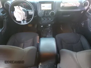 2014 Jeep Wrangler Unlimited Sport with VIN 1C4BJWDG8EL261074, listed as a Copart auction lot 87631195 with 163,225 mi miles and Salvage Title. Bid and sale history available at carsss.com. Image 8.