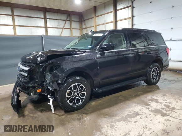 2024 Ford Expedition XLT with VIN 1FMJU1H83REA24197, listed as a Copart auction lot 47097895 with 46,343 mi miles and Clean Title. Bid and sale history available at carsss.com. Image 1.