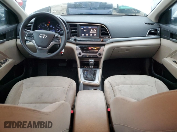 2017 Hyundai Elantra SE with VIN 5NPD84LF9HH119536, listed as a Copart auction lot 84386104 with 91,672 mi miles and Salvage title. Bid and sale history available at DreamBid. Image 8.