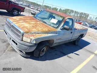 1996 Dodge Ram 1500 with VIN 1B7HC16Y9TS611215, listed as a IAAI auction lot 41621295 with 167,373 mi miles. Bid and sale history available at carsss.com. Image 2.