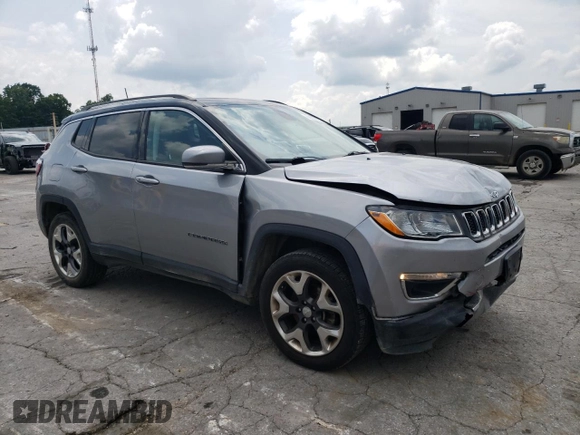 2018 Jeep Compass Limited z VIN 3C4NJDCB7JT437022, wystawiony jako Copart lot #64657164 z przebiegiem 75 256 mil mil oraz Szkoda całkowita • Salvage title. Historia ofert i sprzedaży dostępna na DreamBid. Obrazek 4.
